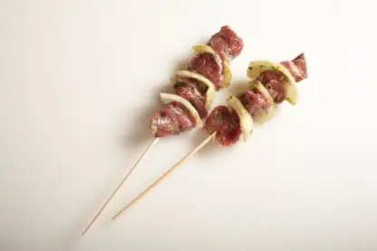 Brochette van lamsbiefstuk, Hollands Voorjaarslam