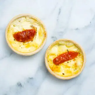 Quiche kaas/zontomaat groot