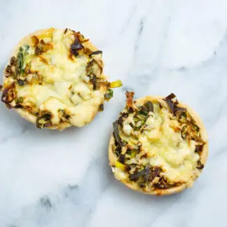 Quiche ham/prei groot