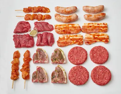 Oranje Barbecue emmer - Afbeelding 3