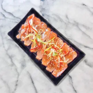 Sashimi van Jackie's Zalm